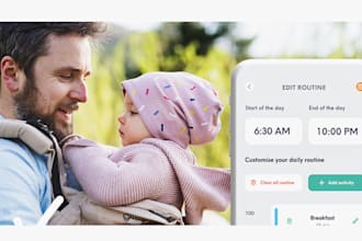 develop ai baby growth tracker app, parental care app, day care, babysitter app