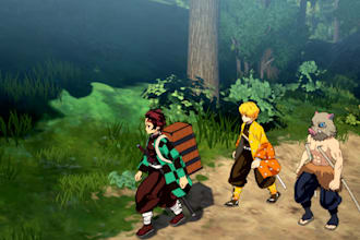 demon slayer anime manga, kimetsu no yaiba style, ecchi, lewd, nsfw, amime art