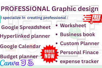 build custom hyperlinked planner google calendar expense tracker calendar sheets