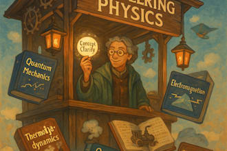 teach electromagnetism, quantum mechanics, semiconductors, and lasers to you
