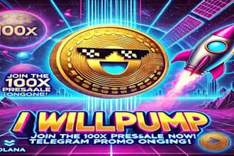 pump token twitter to hold 100x presale sol memecoin crypto ,telegram promotion