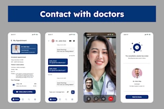 healthcare app and doctor consultation app and telemedicine app development