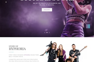 do professional music website design and promotion for artists, djs, and bands