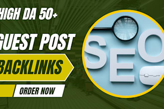 provide guest post backlinks and seo expert, video editing