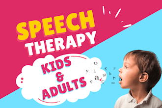online speech and language therapy for kids and adult