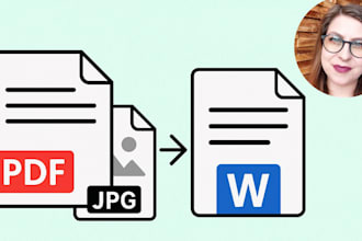 convert your PDF, jpg or png into editable word document