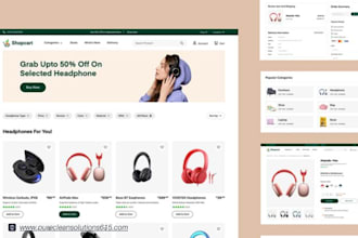 build webador website, webador redesign shift4shop ecwid store german store