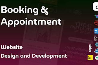 develop booking system and appointment system