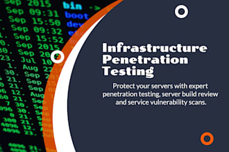 perform penetration testing and vulnerability assessment for servers