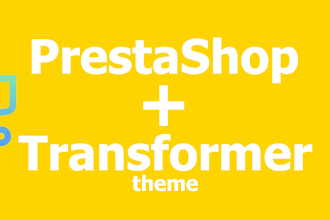 create a prestashop ecommerce with transformer premium theme