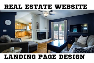 wordpress real estate landing page website design idx mls integration