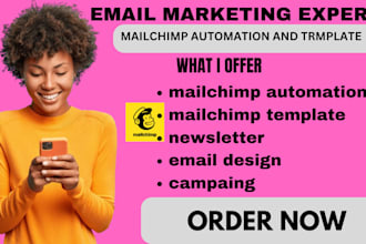 mailchimp automation mailchimp template newsletter email design campaing