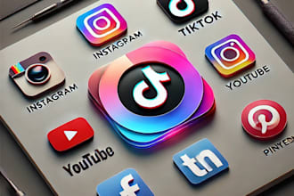 create or improve your instagram, tiktok or facebook profile
