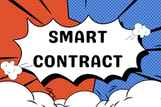 create nft smart contract, token ico, blockchain development