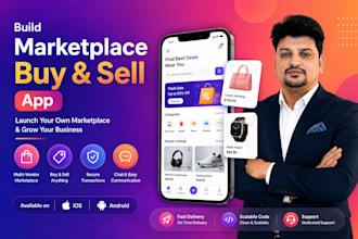 develop a buy sell marketplace app like olx, ebay, and letgo