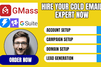 setup smartlead instantly ai sendgrid gsuite mailgun gmass cold email outreach