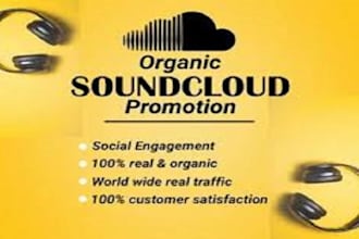 do organic soundcloud music promotion to generate target listeners