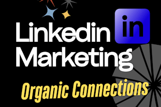 linkedin marketing, run ads campaign, lead generation to get organic connections