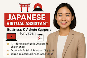 assist you with your business in japan