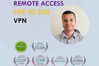 set up and secure VPN solutions remote and site to site