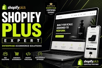develop customize shopify plus store with custom theme and bundle checkout