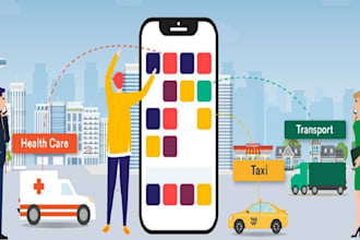 design and develop on demand, handyman app, multi service app