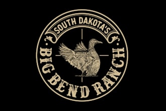 make amazing big bend ranch and hunting lodge logo