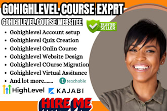 migrate online course website to gohighlevel from thinkific kajabi teachable ghl