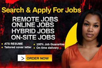 search and apply for remote jobs, online jobs on your behalf