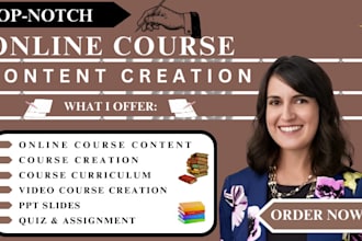create a professional and engaging online course for your elearning platform