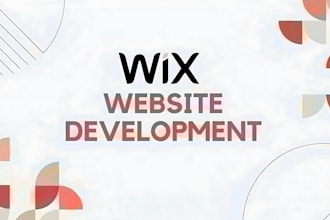 develop wix website, custom, responsive and SEO optimized