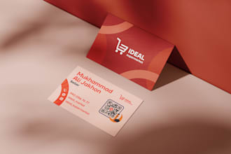 professional business card, visiting card, name card