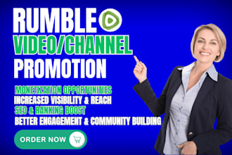 do organic rumble video promotion, rumble promo, rumble channel monetization