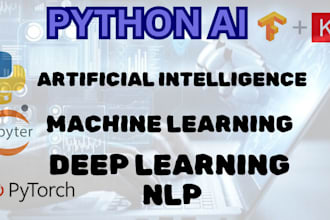 do machine learning nlp deep learning with python ai machine data science python