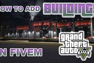 build nyc or los fivem map custom mlos, scripts, fivem server dev, fivem ped