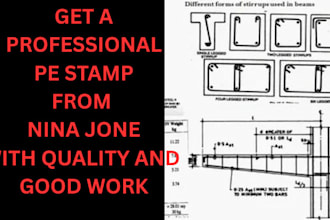 do licensed architect pe stamp in texas, oregon, florida, kansas for permit