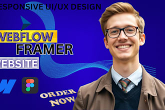 design develop responsive webflow and framer websites from your figma designs