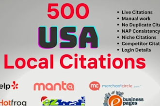 include your business in 350 USA local citations
