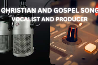 be worship song singer, gospel song vocalist, music producer and songwriter