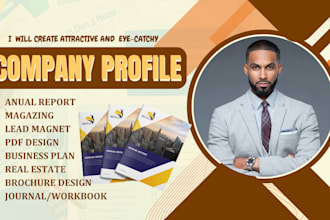do an attractive brochure design, white paper, business plan, proposal