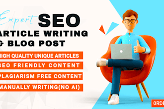 be your seo website content writer,blog and article writer