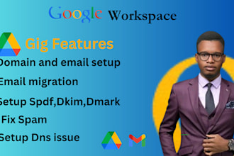do google workspace gmail email migration gsuite business email deliverability