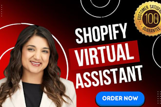 shopify virtual assistant shopify sales marketing expert shopify store  manager