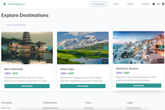 build a travel website, affiliate and app solutions