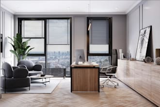 design interior,exterior work space,warehouse store,office,room for 3d rendering