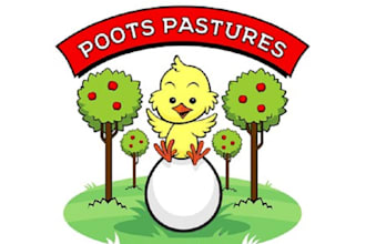 design high definition poultry and fruit farm logo