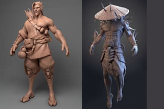 design 3d game character rigging fortnite character and unreal engine game