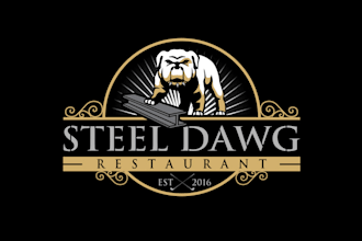 design special sports restaurant themed logo