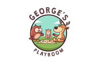 design essential childrens board game logo