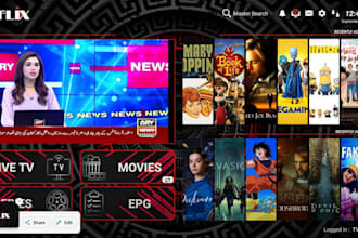 rebrand xciptv apk with your brand name, logo, multiple dns, sky glass smarter